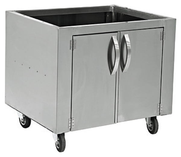 CHARCOAL GRILL CLOSED STAND EMP.PKF 40 D